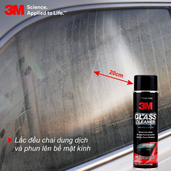 Dung dịch tẩy ố kính 3M