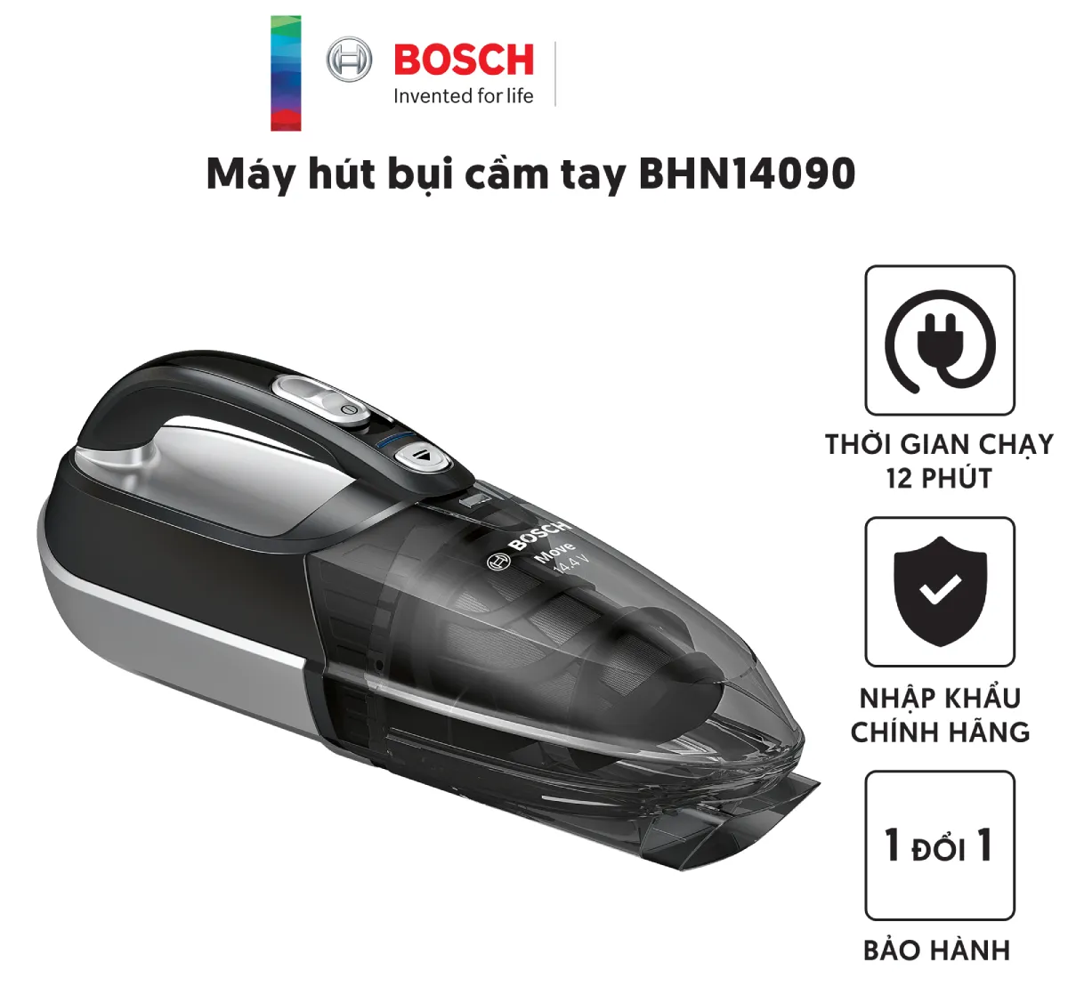 Máy hút bụi cầm tay Bosch BHN14090